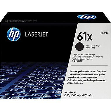 HP Laserjet Cartridge C8061X, HP 61X, Black