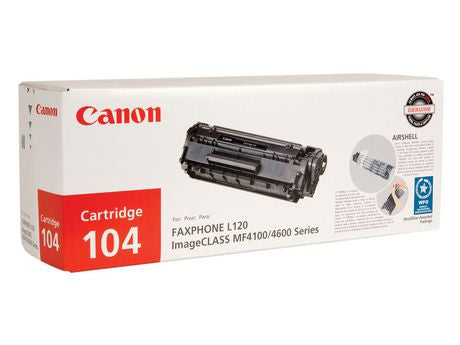 Canon Laserjet Cartridge 104, Black