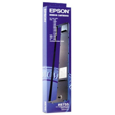 Epson Nylon Ribbon Cartridge 8755, Black