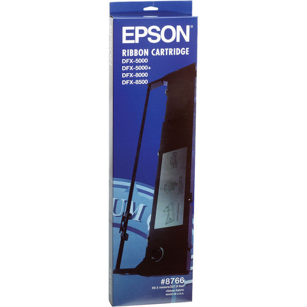 Epson Nylon Ribbon Cartridge 8766, Black