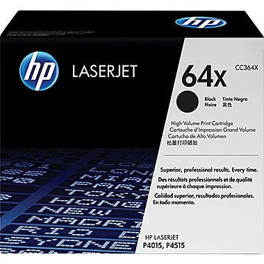 HP Laserjet Cartridge CC364A, CC364X, HP 64A, HP 64X, Black