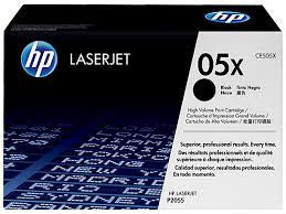 HP Laserjet Cartridge CE505A, CE505X, HP 05A, HP 05X, Black