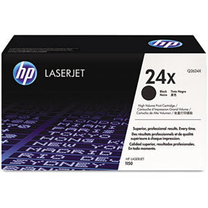 HP Laserjet Cartridge Q2624X, Q2624A, 24X, 24A, Black