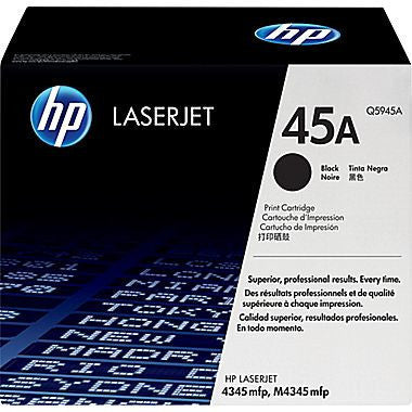 HP Laserjet Cartridge Q5945A, HP 45A, Black