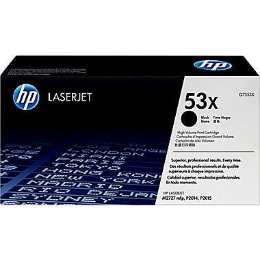 HP Laserjet Cartridge Q7553X, Q7553A, 53X, 53A, Black