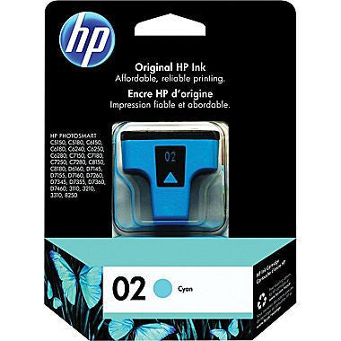 HP Inkjet Cartridge No. 02 series