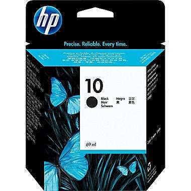 HP Inkjet Cartridge No. 10, black
