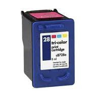 HP Inkjet Cartridge No. 28, Tri-color