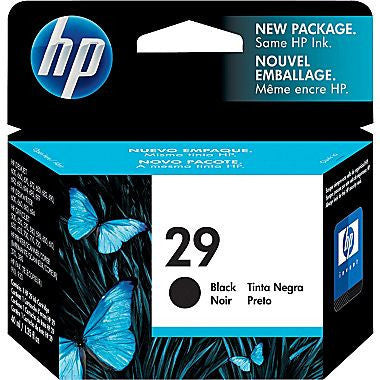 HP Inkjet Cartridge No. 29, black