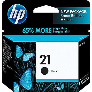 HP Inkjet Cartridge No. 21, 9351AN Black
