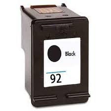 HP Inkjet Cartridge No. 92, Black