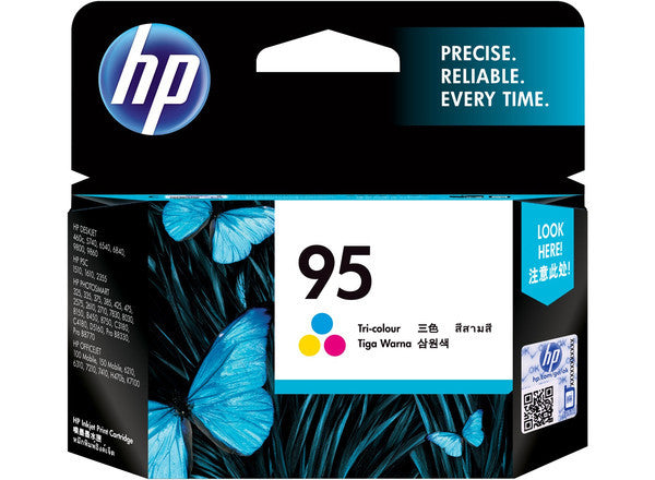 HP Inkjet Cartridge No. 95, Tri-Color