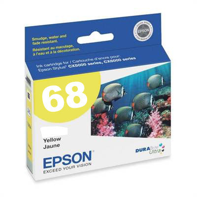 Epson inkjet 68 series, High Yield